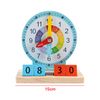 Gorise Learning clock Time learning game Teaching and demonstration clock model Educational teaching resource for home, school and training