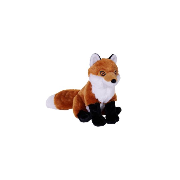 Wild Republic Cuddlekins Eco Red Fox, Stuffed Animal, 12 Inches, Plush Toy, Fill is Spun Recycled Water Bottles, Eco Friendly