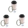 Set of 3 PU 936/2 X Fuel Filter Replacement For