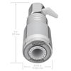 Oxygenics 27223 Skincare Fixed Shower Head, Chrome