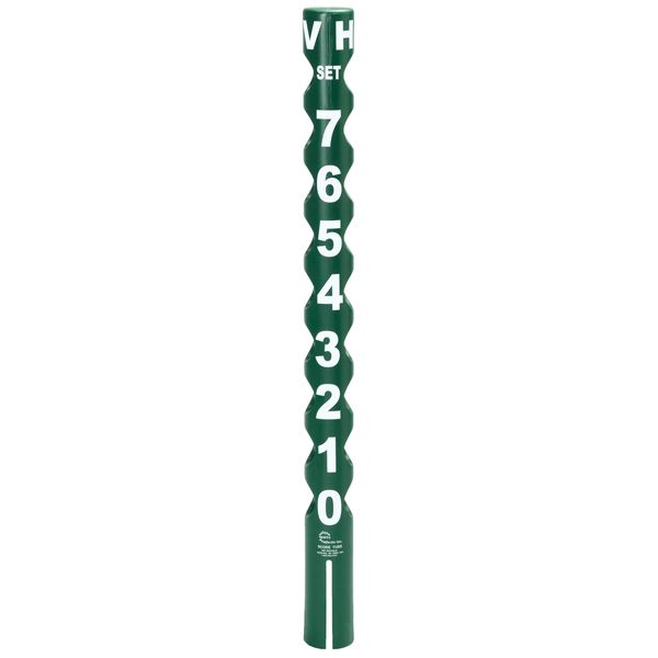 Tourna ScoreTube Tennis Net Post Score Keeper, Green