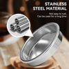 58mm Coffee Machine Backflush Insert Filter, Stainless Steel Backflush Insert Blind Filter for Espresso Coffee Machine