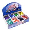 keyringz 120 units Multi Coloured Swivel Key Tags in Counter box