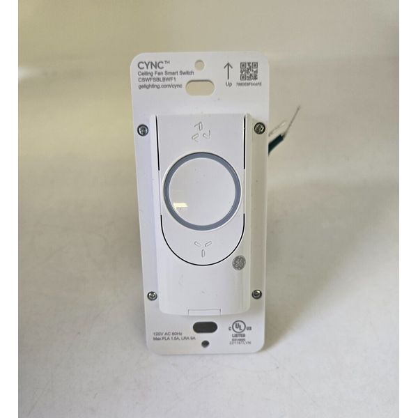 Cync by GE Smart Ceiling Fan Switch White  FAST FREE SHIPPING