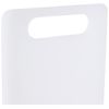 Chef Aid Poly Chopping Board, White, 15.5 x 25.5 x 0.9 cm