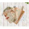 Jamo Solutions | 1pc, Sample Pack | Transparent/Clear Stand up Pouch with Zip Lock/Grip Heat Seal Extra Thick