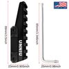 unniu Optic Riser Mount Picatinny Rail – 0.67" Fast Riser for Red Dot Sight & Optics, Tactical Scope Mount