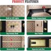 5.1 Cu.ft Safe Box Fireproof Waterproof, Home Safe Security Box W/Hidden Storage