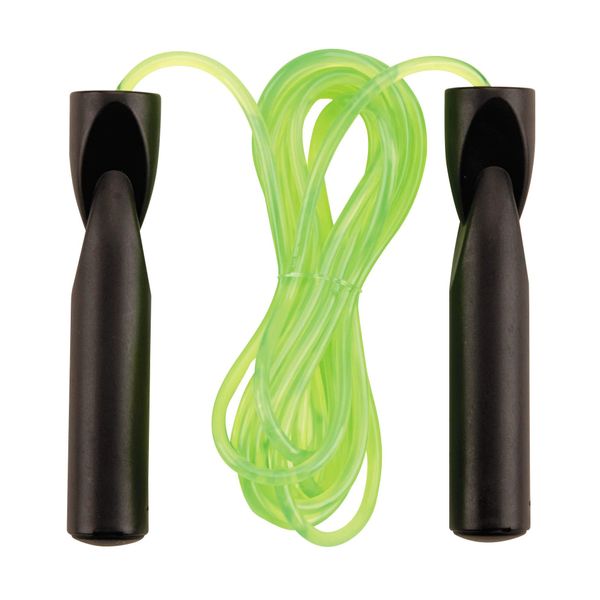 Captain Stag Vit Fit UR-913 Jump Rope, Jump Rope, Adjustable Length, Built-In Bearings, For Adults, Green