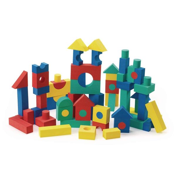 Foam Tabletop Unit Blocks - 68 Pieces Excellerations