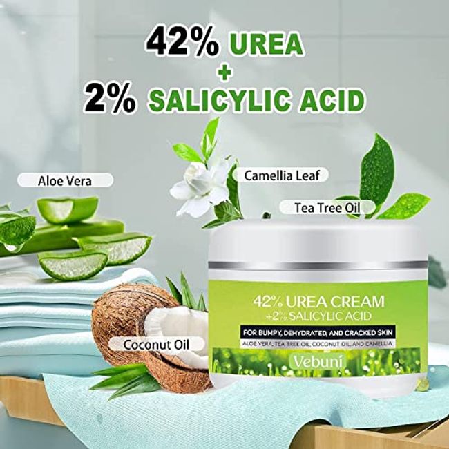 Urea Cream 42 with 2 Salicylic Acid Callus and Dead Skin Remover