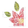 Sizzix Thinlits Die Set 664212, Poinsettia Pieces by Tim Holtz, 3 Pack, One Size, Multi-Colour Colour