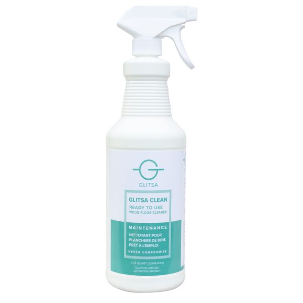 Glitsa Clean Hardwood Floor Cleaner - 32 oz Spray