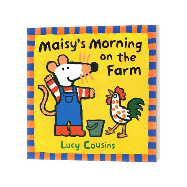 英文原版 Maisy's Morning on the Farm 小鼠波波系列 农场的清晨 平装绘本 儿童启蒙图画故事书 英文版 进口英语原版书籍