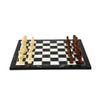 Black Marble Design Chess Set 14 Inch
