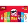 27 Count,Pringles Snack Stacks Variety Pack Potato Crisps Chips,Lunch Snacks