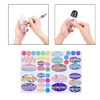 Refillable Glass Roll-On Deodorant Bottles (4-Pack) - Empty - 1.7 Oz (50 ml) - With Stickers - Twist Cap - For Homemade Natural Deodorant, Sunscreen, Moisturizer, etc.