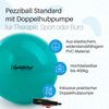 PEZZI Original Pezziball Standard 53 cm m. Pumpe anthrazit Sitzball