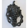 Castelion® Black Cast Iron Grape Vine Door Knocker