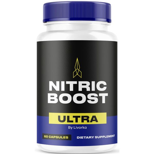 1 Pack - NitricBoost Ultra Capsules, NitricBoost Ultra Advanced Formula, 60 Capsules for 1 Month