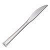 WNA Reflections Heavyweight Plastic Utensils, Knife, Silver, 7 1/2", 40/pack