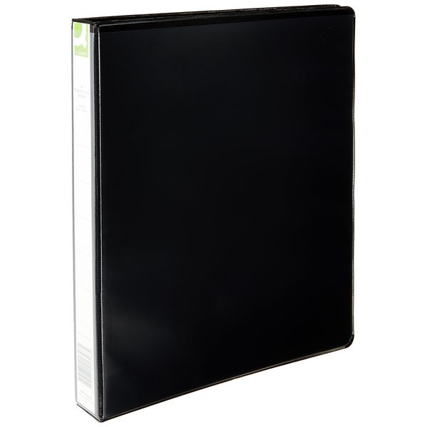 Q-Connect Presentation 25mm 4D Ring Binder A4 Black KF01328