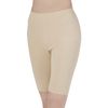 100% Cotton Soft Gauze Knit Half Length Pants Beige LL
