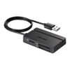 BUFFALO BSCR100U2BK USB 2.0 Multi-Card Reader, Standard Model, Black