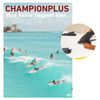CHAMPIONPLUS Premium Black: SUP Fin - 9" Inflatable Paddle Board Accessories