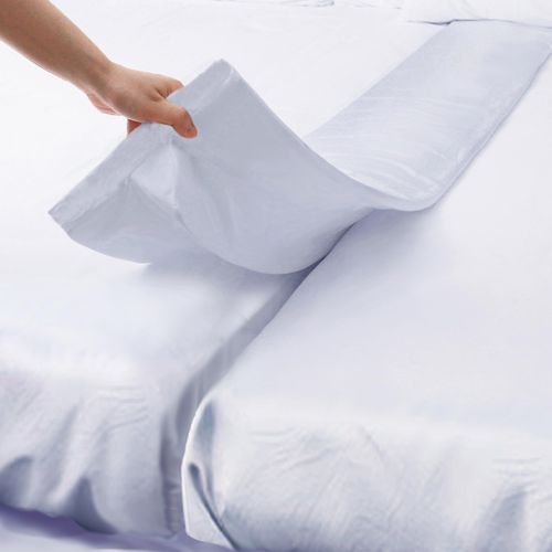 ALLFULL Split King Gap Filler for Adjustable Bed, Bed Bridge Twin to King Bed Converter Kit, Mattress Connector Combine Twin Beds to King with Washable Cover for Stayover, Family Room(79in×12in)
