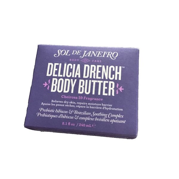Sol De Janeiro Delícia Drench™ Body Butter Intense Moisture Skin Repair 8.01 oz