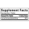 Nature Made Iron 65 mg - 365 Tablets Dietary Supplement