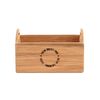 Olympia Oak Printed Table Caddy 230mm Innovative Design for Better Experience