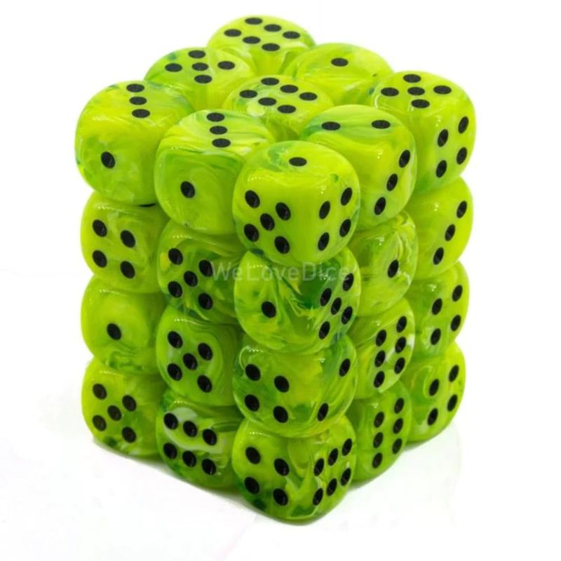 Chessex DND Dice Set-Chessex D&D Dice-16mm Speckled balt Plastic Polyhedral Dice Set-Dungeons and Dragons Dice ludes 7 Dice - D4 D6 D8 D10 D12 D20 D%, Various (CHX25307) main image 0