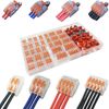 CTRICALVER Electrical Connector Blocks, 31 pcs Compact Wire Connectors Conductor Wire Connectors with Spring Push Lever for Solid, Stranded and Flexible Wire Cables