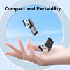 MISYNLON 4pack 90 Degree USB C to USB A Adapter, Up and Down Angle, Fast Charging, Data Transfer, for PC, Laptop