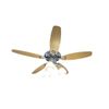 48 in. Flush Mount Ceiling Fan with 3-Light Kit, Need 3 120V 6W E26 Light Bulbs