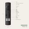Universal Voice Control Remote for Insignia, Toshiba & Fire TV – Compact Design