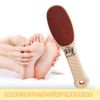 DFsucces Heel Exfoliating Heel File Easy at Home, Safe and Efficient Foot Care, Double Sided Type for Dry and Wet Feet