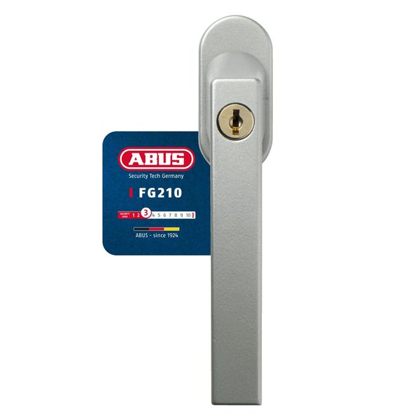 ABUS FG210 lockable window handle, silver