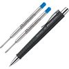 Faber-Castell - Poly Ball XB ballpoint pen (black + 2 blue refills)