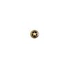 Star Concho 3 8" Gold Black Leathercraft Decorative Accent Tandy Leather 7757-01