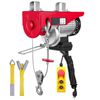 Electric Hoist 440lbs Crane Winch with Wired Remote Control 480W 110V