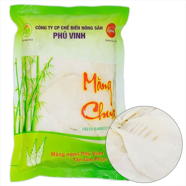 Sour Sliced Bamboo Mâng Chua Cut Bamboo Shoot Boiled in Water (10.6 oz (300 g)