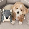 Harry Barker Durable Plush Dog Toys, Herringbone Bear Toy
