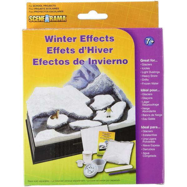 Woodland Scenics SP4123 Winter Effects Diorama Kit,Multicolor