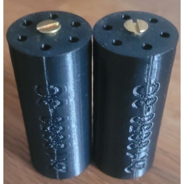2x 18650 Li-Ion to 3x C-cell Flashlight Adapter
