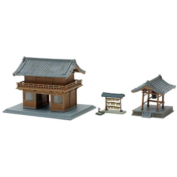 Building Collection 029-4 Temple B4 Bell Tower Gate Diorama Supplies