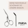 PARSA Beauty Eyebrow Styling Set - Eyebrow Set with Scissors & Brush - Precise Eyebrows Trim, Cut & Shape - Beauty Set for Women, Groomed Eyebrows at Home