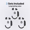 ZeroPad - Adhesive Mouse Pad, 3 Pack - Minimalist Mousepad for Razer Basilisk V3 Pro